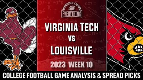 Virginia Tech Vs Louisville Picks And Prediction Against The Spread 2023