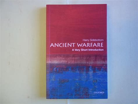 Ancient Warfare A Very Short Introduction Very Short Introductions