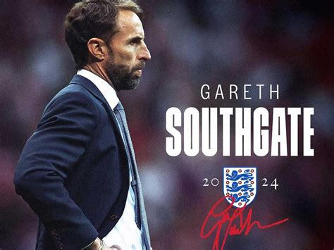 Gareth Southgate Renueva Hasta 2024 Como DT De Inglaterra