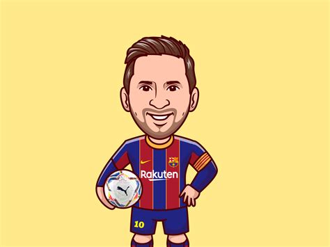 Dribbble - Messi Character-01.png by catalyst