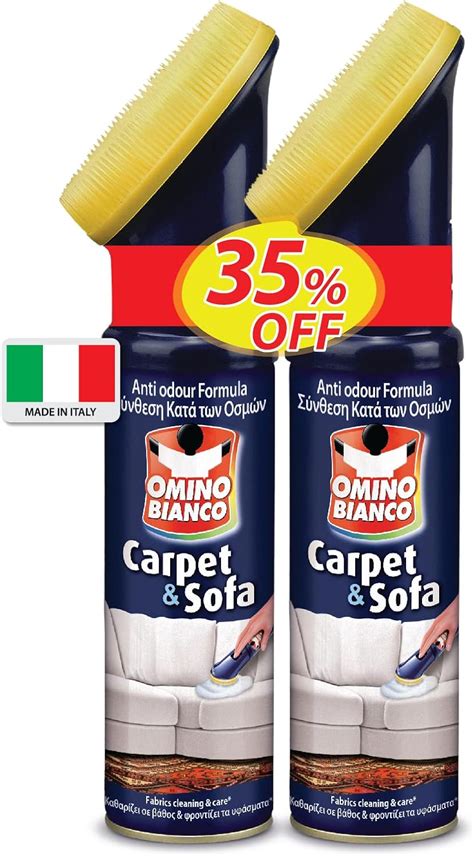 Omino Bianco Carpet Sofa Cleaner 2 X 300 Ml Buy Online At Best