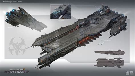 Stunning Spaceship Concepts For Galaxy On Fire3 Manticore