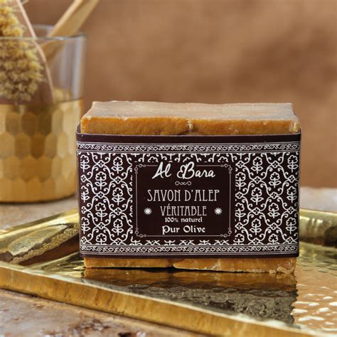 Savon d Alep véritable pur olive Al Bara 200 g Al Bara