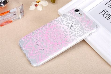 Iphone Case Phezen Henna Mandala Floral Design Scratch Resistant