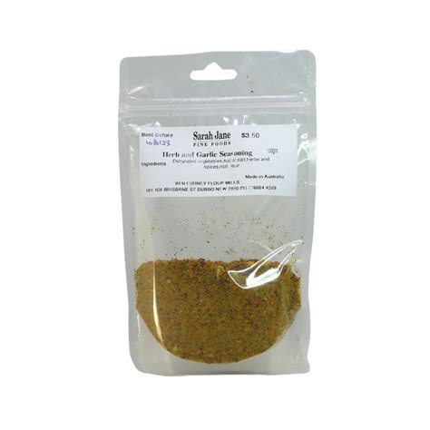 HERB AND GARLIC SEASONING | Ben Furney Flour Mills