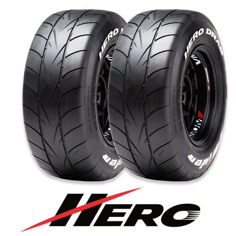 Raiden Hero Drag Street Radial 25560r15 Rear Tyre Tyres Pair