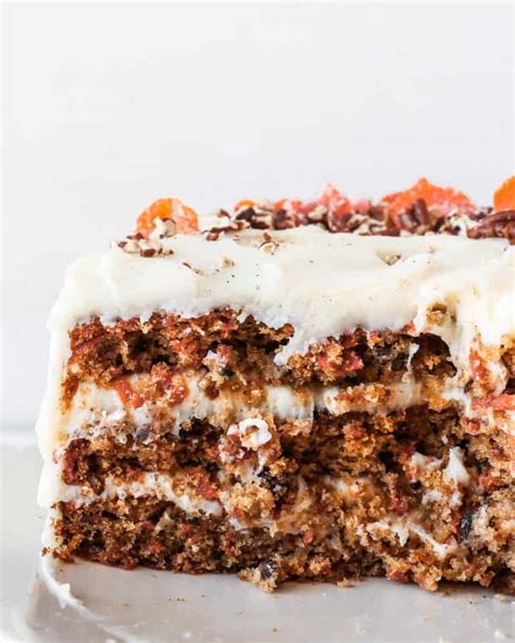 Super Moist Carrot Cake With Brown Butter Cream Cheese Frosting