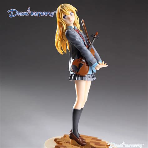 Anime Action Figure Your Lie In April Kaori Miyazono Cartoon Doll Pvc 20 Cm Box Packed