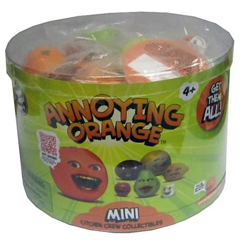 Annoying Orange Mini Kitchen Crew Figures Wave 1 Case