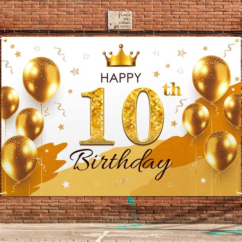 Buy Pakboom Happy Th Birthday Backdrop Banner Birthday Party