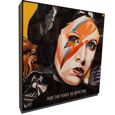 Princess Leia Tribute Poster Plaque Star Wars - Infamous Inspiration