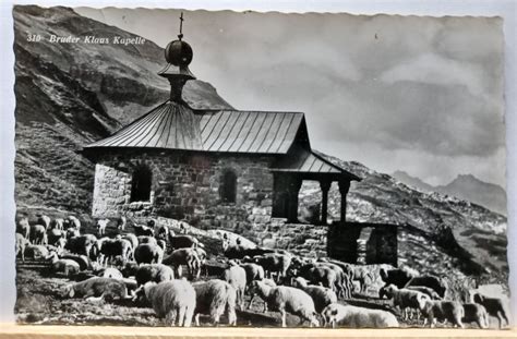 Bruder Klaus Kapelle in Unterschächen Klausenpass 1953 Kaufen auf