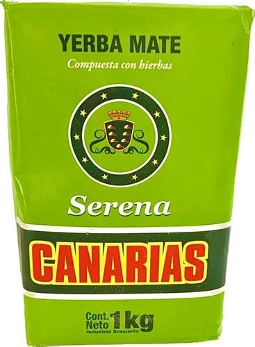 Yerba Mate Canarias Serena Promo 1kilo Barata La Golosineria