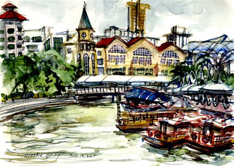 My Result From The Th Usk Symposium Singapore Urban Sketchers