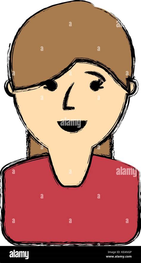 Woman Face Vector Illustration Stock Vector Image And Art Alamy