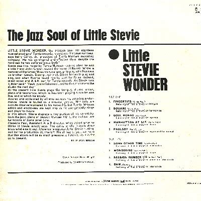 Stevie Wonder - The Jazz Soul Of Little Stevie