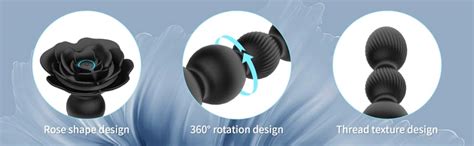 Amazon Anal Beads Anal Butt Plug Rotate Twist And Vibrating Modes Prostate Massager