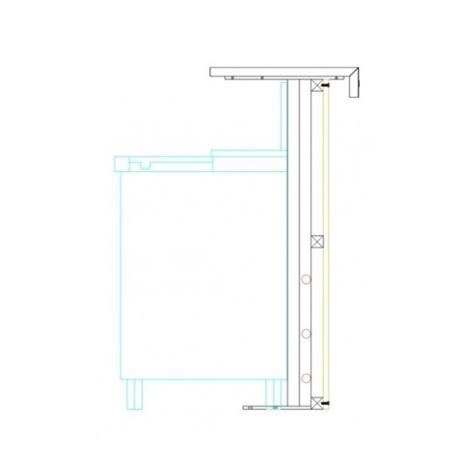 Estructura De Barra De Acero Para Barras De Bar En Tubo De 40x40 Mm