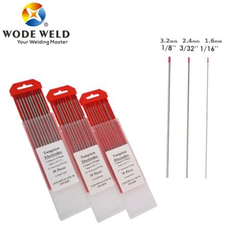 X Mm Wt Thoriated Tig Welding Tungsten Electrode Tungsten