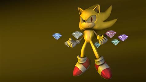 Gold Sonic Wallpapers Wallpaper Cave