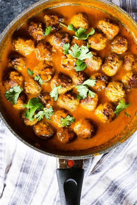 Easy Tikka Masala Meatballs The Defined Dish Recipes