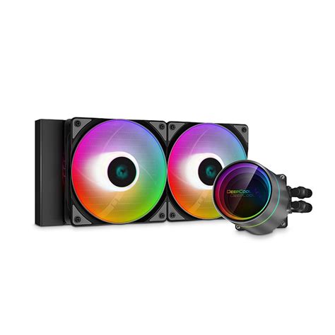 Game One Deepcool Castle Ex A Rgb Liquid Cpu Cooler Black Game