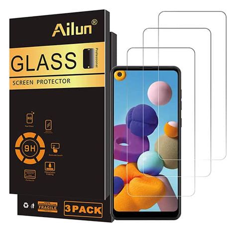 Best Samsung Galaxy A21 Screen Protector [Tempered Glass]