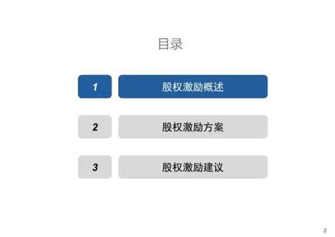 公司股權激勵方案46頁ppt 每日頭條