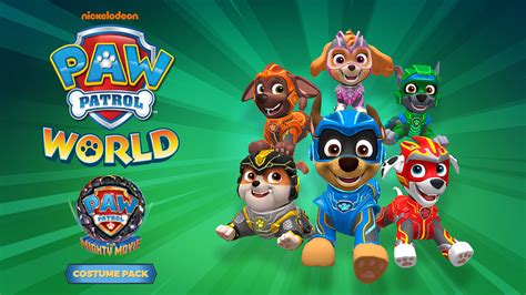 PAW Patrol World The Mighty Movie Costume Pack For Nintendo Switch