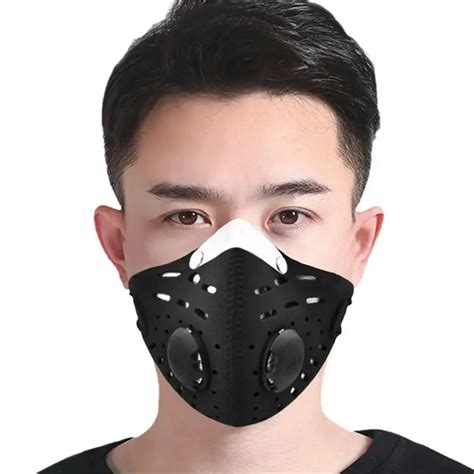 Hot Sale Sport Face Mask Activated Carbon Filter Dust Mask Pm Anti