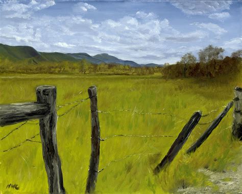 Cades Cove Painting By Noel Clements Fine Art America