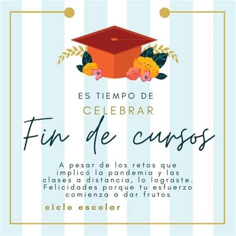 20 Frases de Fin de Ciclo Lectivo Escolar Imágenes Bonitas Gratis