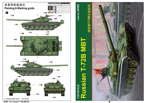 RUSSIAN T 72B MBT Shockmodel