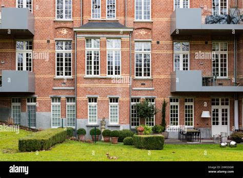 Leuven Flemish Brabant Region Belgium Renovated Facade