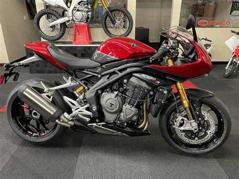 Triumph Speed Triple Rr Red Hopper Storm Grey Chaparral