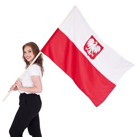 Flaga Polski Polska Bandera X Cm Tunel Pami Tki Z Polski