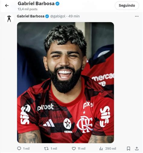 Gabigol Posta Foto Sorrindo E Revolta Torcedores Do Flamengo Veja