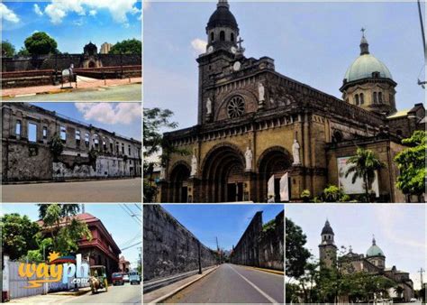 Intramuros Intramuros Walled City Manila Quaint Philippines The