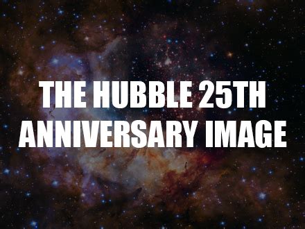 The Hubble 25th Anniversary Image: A Detailed Explanation 
