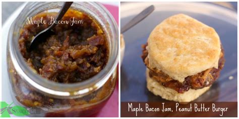 Bacon Jam Recipe with Peanut Butter for Ultimate Biscuit Burger - Spinach Tiger