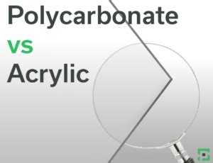 Polycarbonate Sheets vs. Acrylic Sheets - Polymershapes