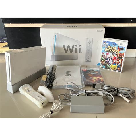 เครื่อง Nintendo Wii สีขาว เล่นแท้ งานกล่อง Japan Original ไฟตรง Shopee Thailand