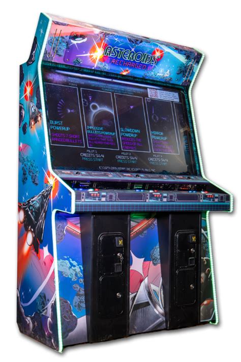 Asteroids Recharged Deluxe Arcade Game Shop
