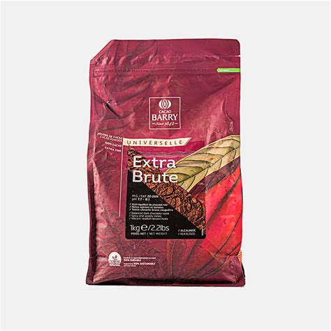 Cacao Barry Extra Brute Amber Cocoa Powder 1kg House Of Ingredients