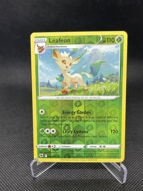 Mavin Leafeon 013 189 Reverse Holo Rare Astral Radiance NM