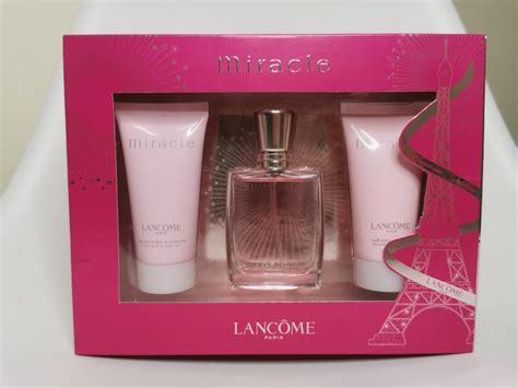 Original Lancome Miracle Perfume T Set Beauty And Personal Care