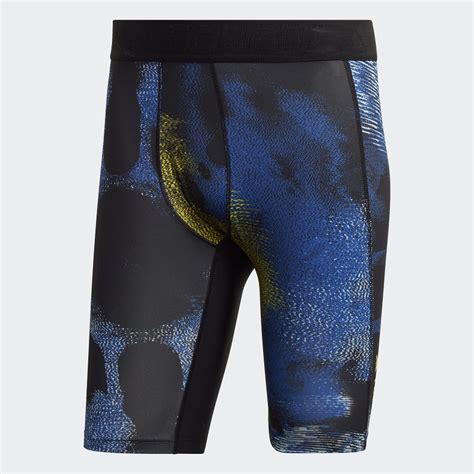 Techfit Allover Print Training Short Tights Olympia Sports Bahrain