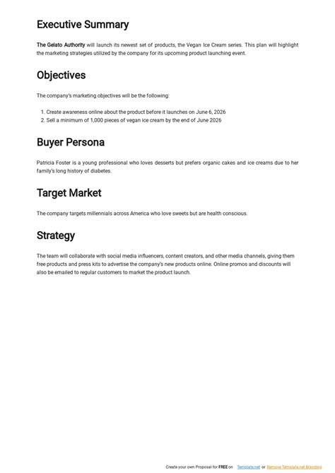 Marketing Product Launch Plan Template [Free PDF] - Google Docs, Word | Template.net