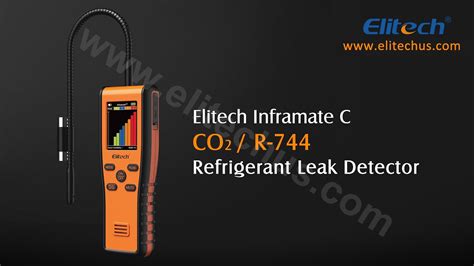 Elitech Inframate C Co R Refrigerant Leak Detector Youtube