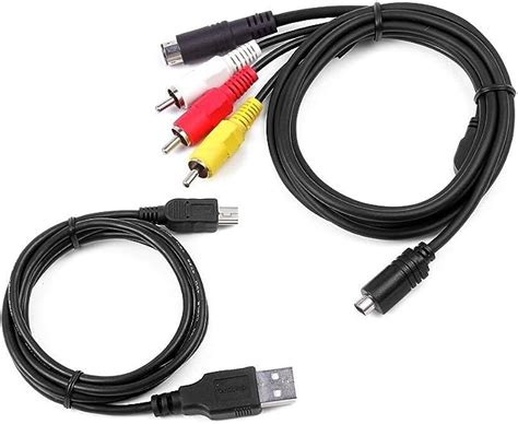 Maxllto Av Av Tv Video Usb Data Sync Cable For Sony Hdr Sr10v Hdr Sr11v Hdr